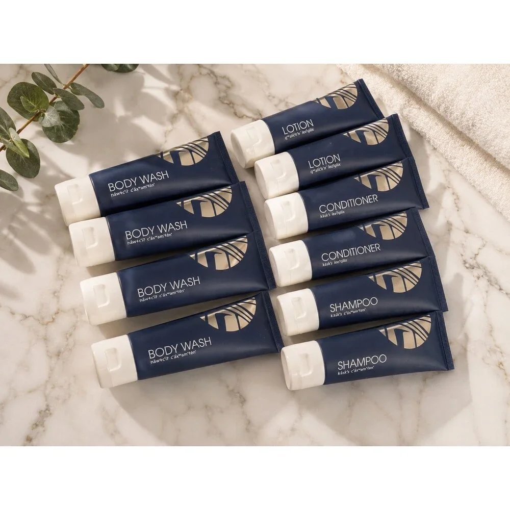 Lot of 10, Silver Lining Amenities Shampoo, Conditioner, Lotion, & Wash Mix NEW